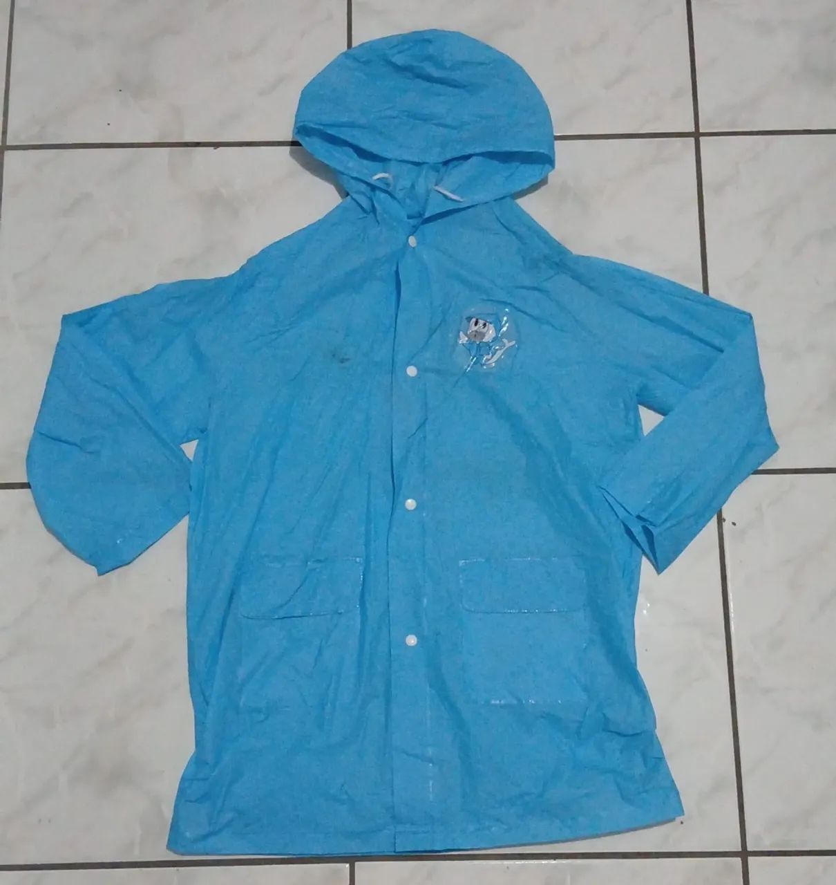 Capa de Chuva Infantil com Capuz