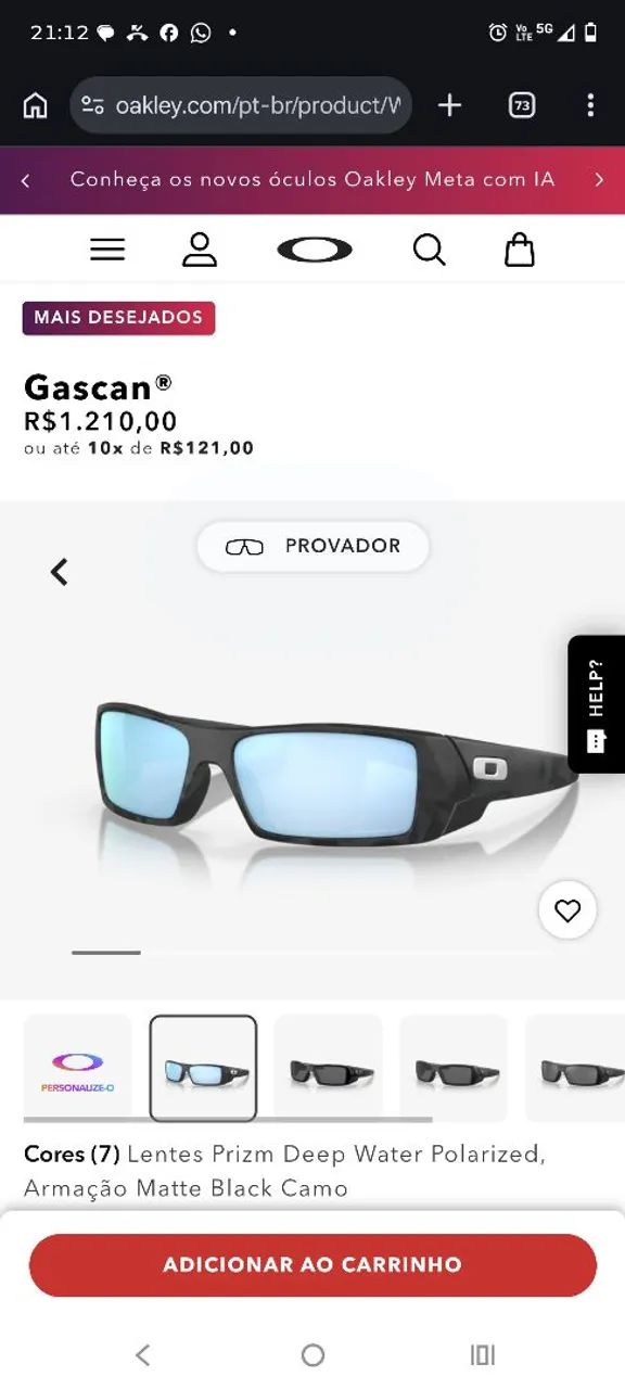 Óculos Oakley Gascan  - Foto 3