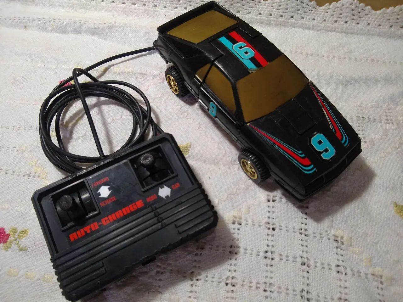 Carrinho Transformers RC c/ fio anos 90 - Brinquedos e Jogos