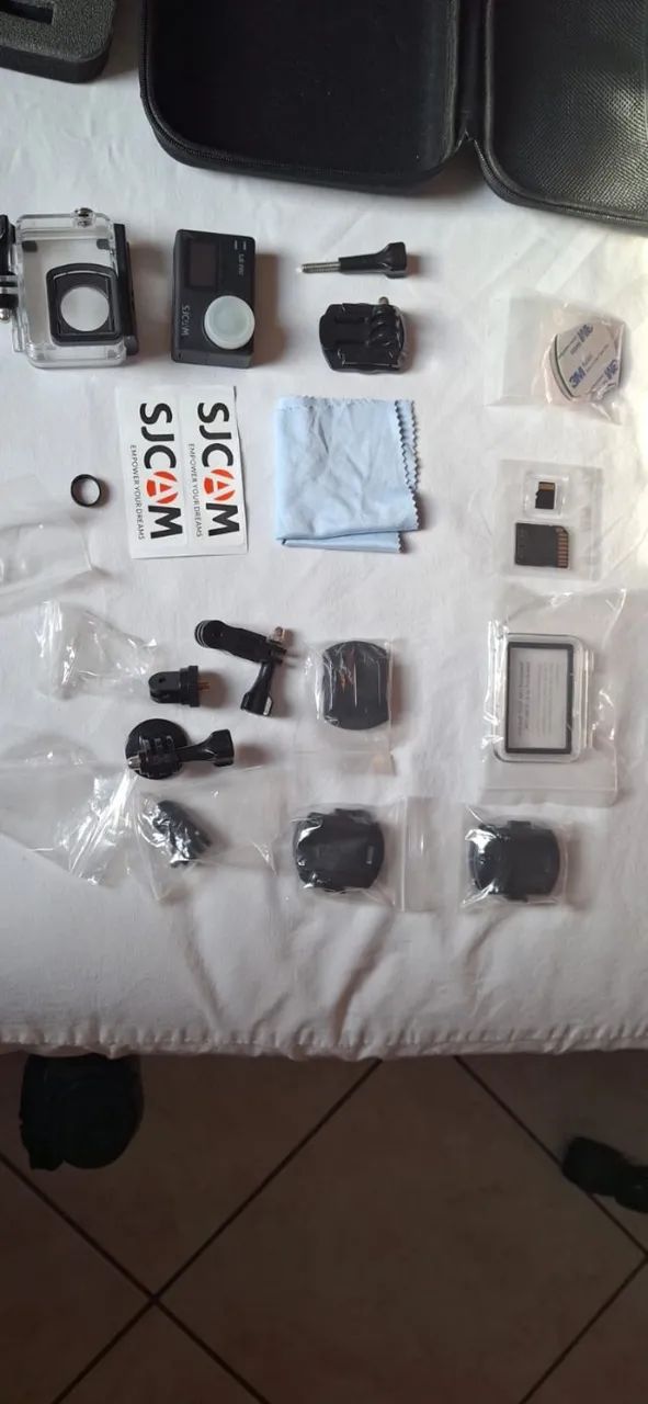  SJ8 pro + kit completo em perfeito estado