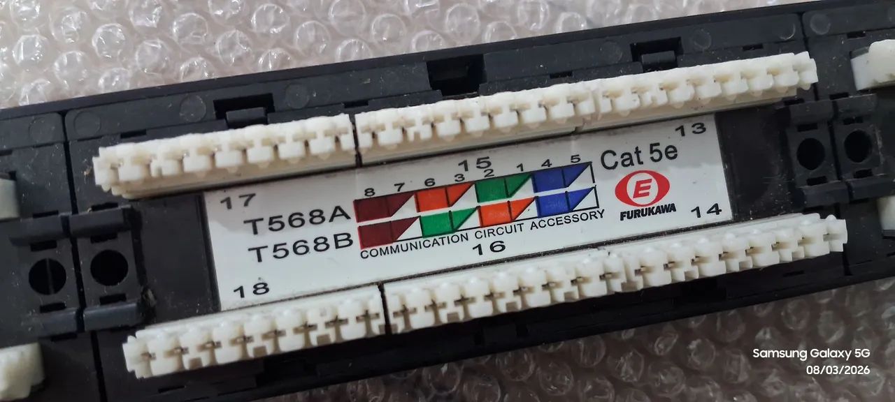 Patch Panel 24p CAT 5E Furukawa 445600763573053444