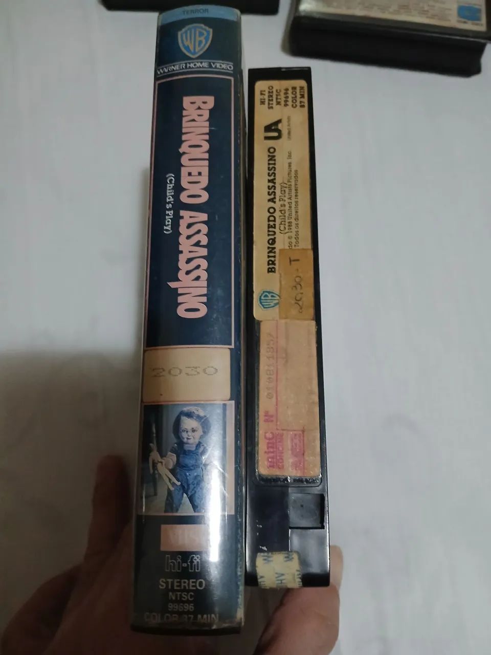 Vhs brinquedo assassino chucky terror - Foto 2