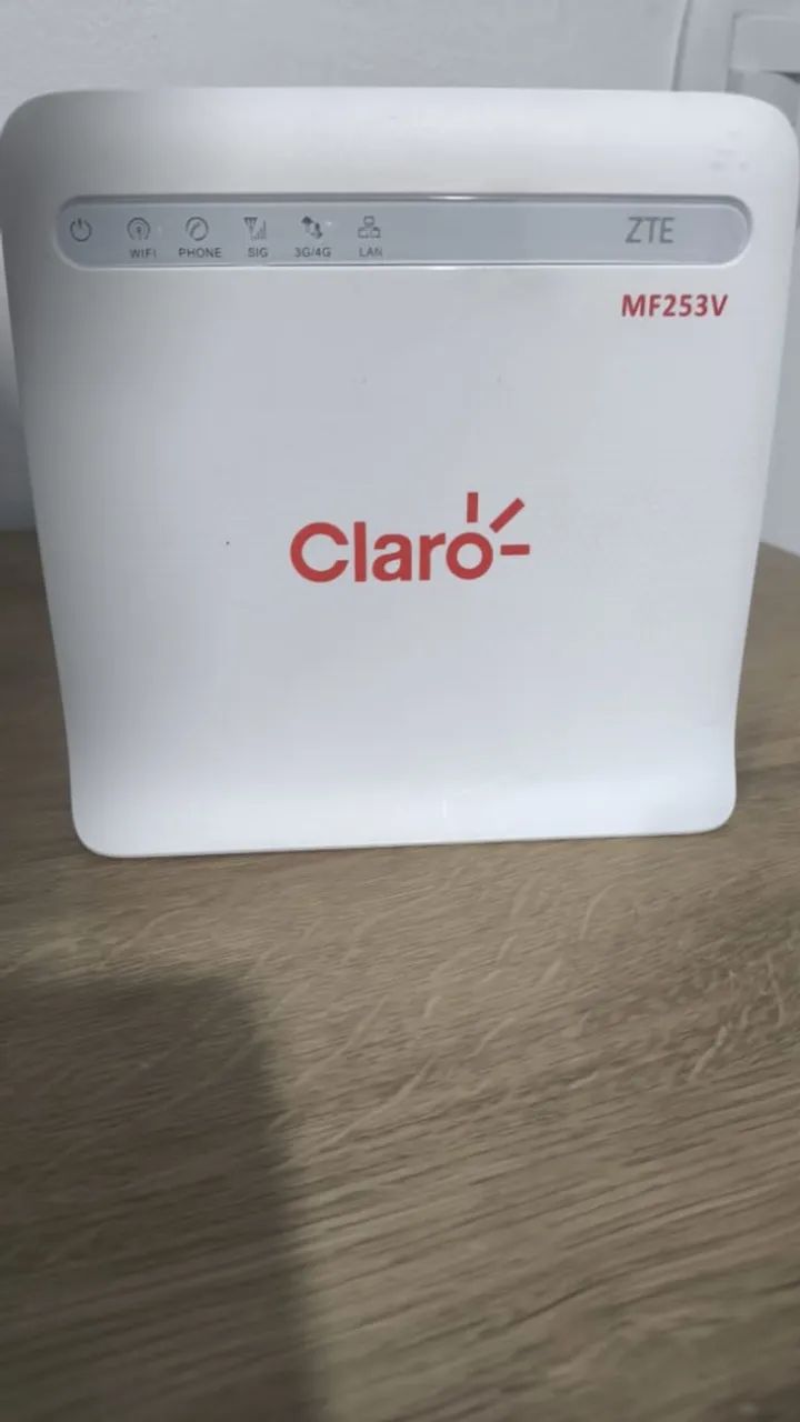 Modem Roteador Vitrini 3g 4g Zte Mf253v Chip Claro - Foto 5