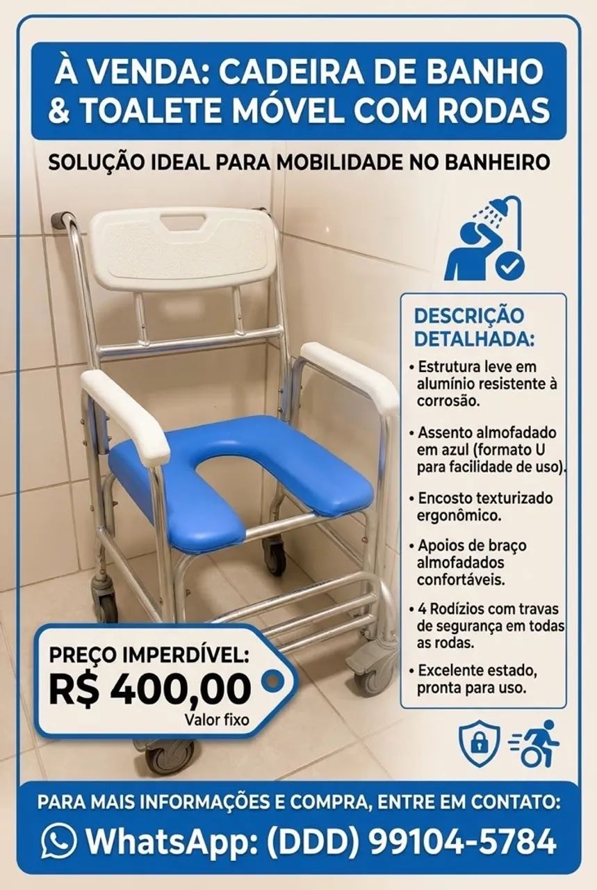 Cadeira de banho 