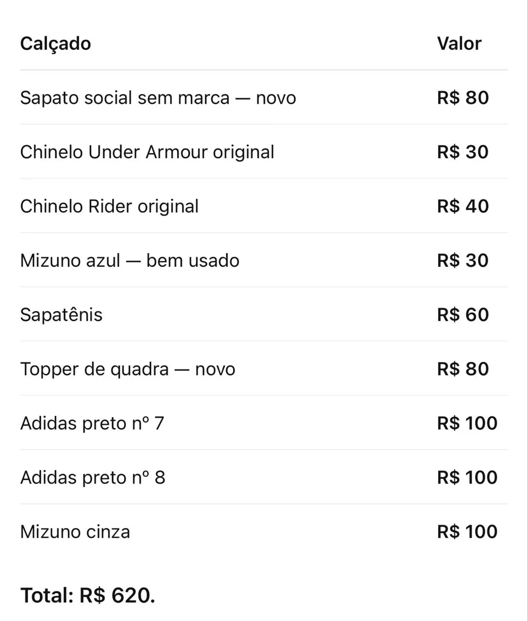 CALÇADOS MASCULINOS  - Foto 2