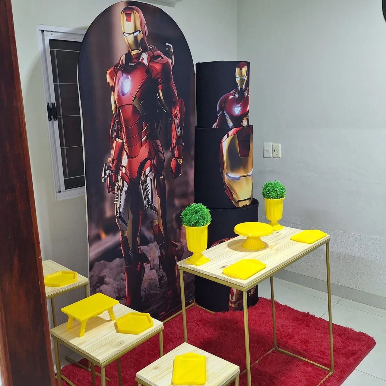 R$150,00 Decoração completa do HOMEM DE FERRO - Foto 2
