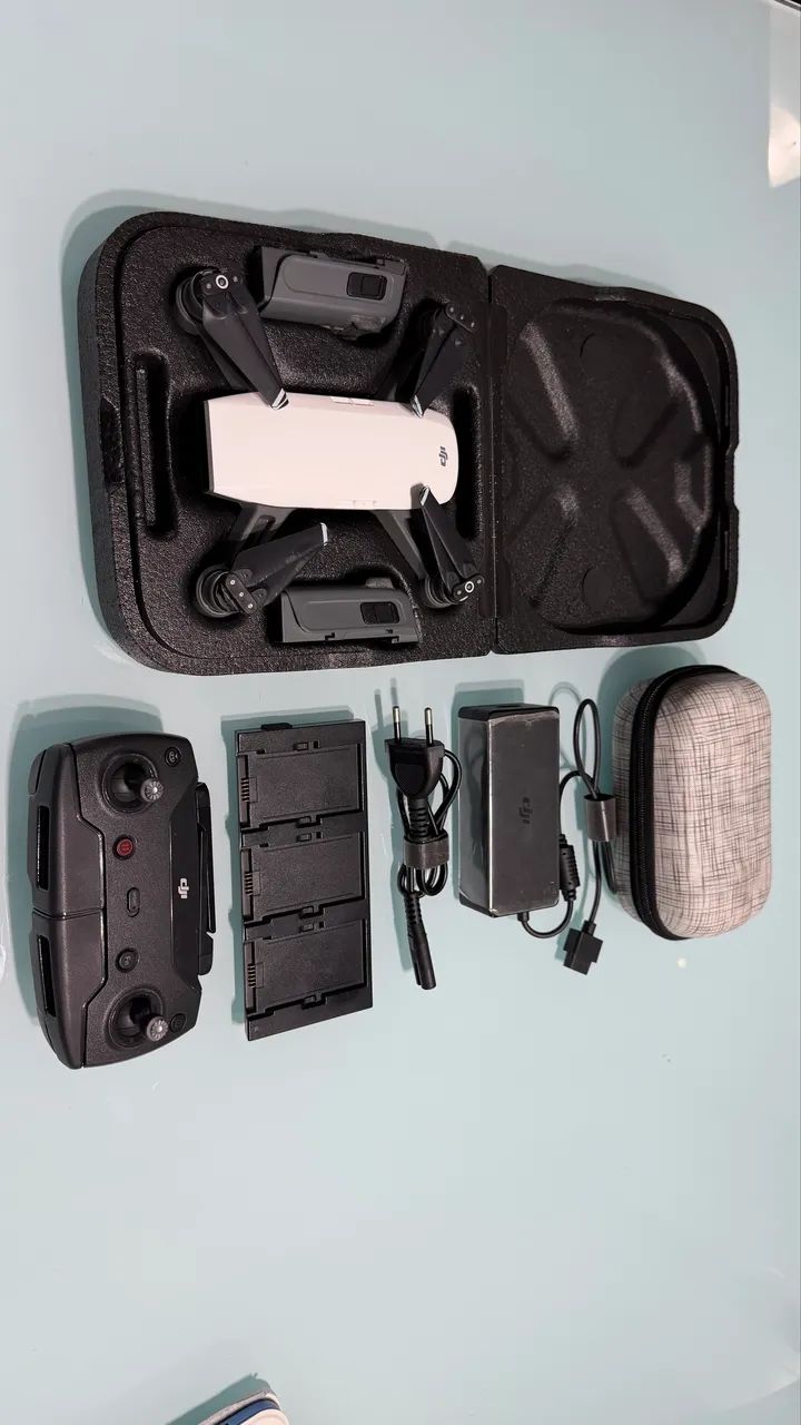 Drone DJI Spark Combo Fly More em estado de novo! - Foto 2