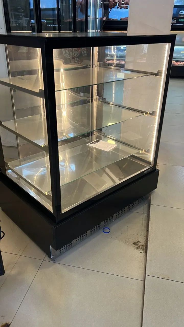 Vitrine quente gelopar 