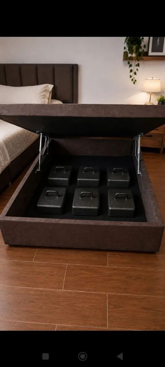 Cama baú nova direto da fábrica 