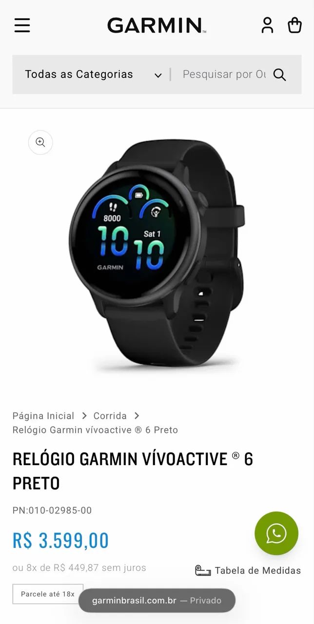 Relógio Garmin Vívoactive 6 - Foto 4