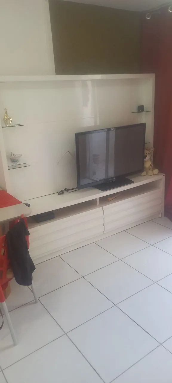 Rack com painel sala 