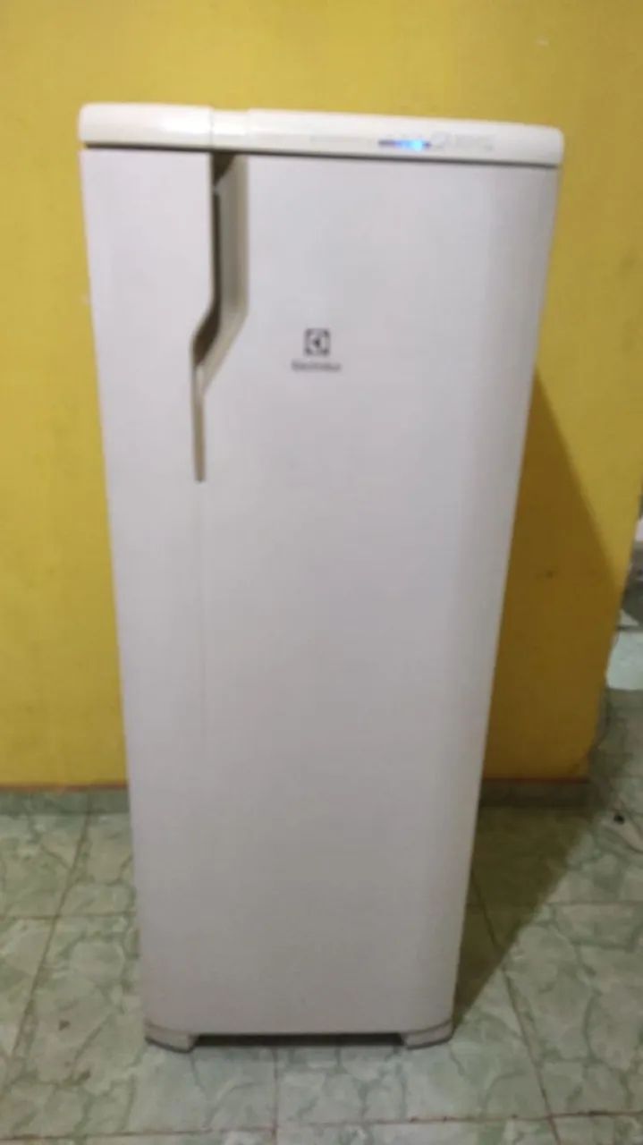 Geladeira Electrolux gelo seco funcionando 