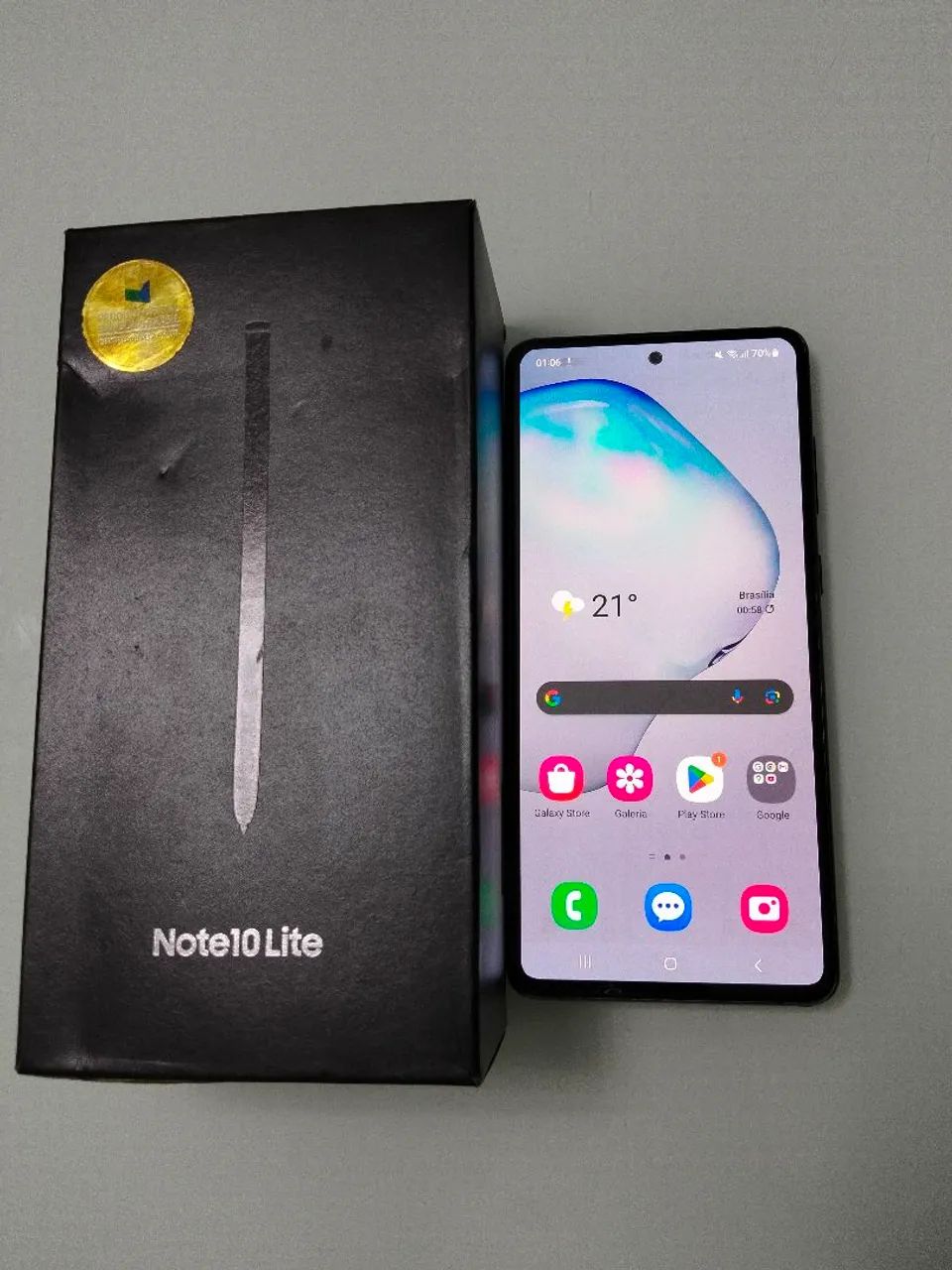 Samsung Not 10 Lite 