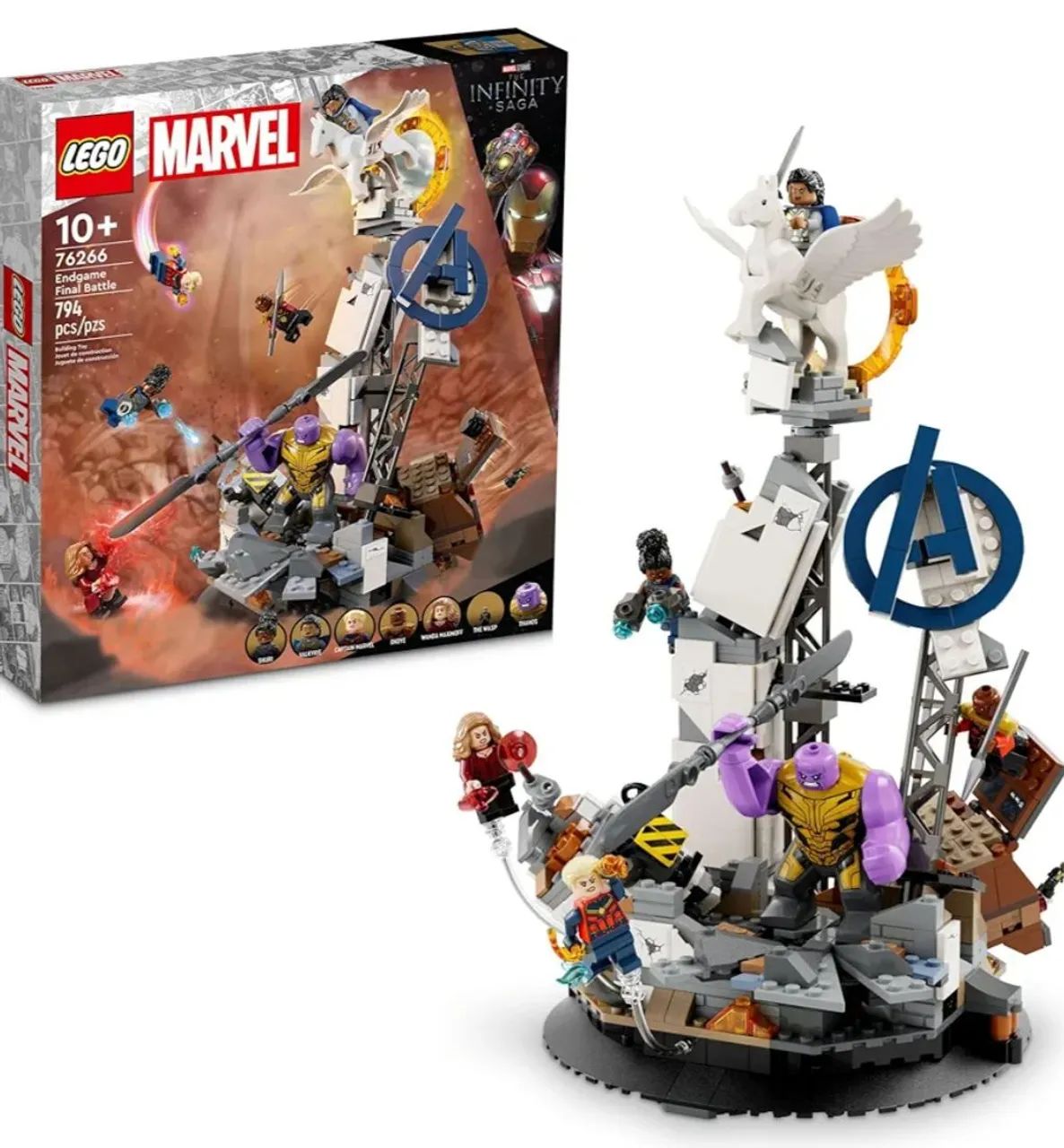 Lego 76266 Ultimato:A batalha final NOVO LACRADO 