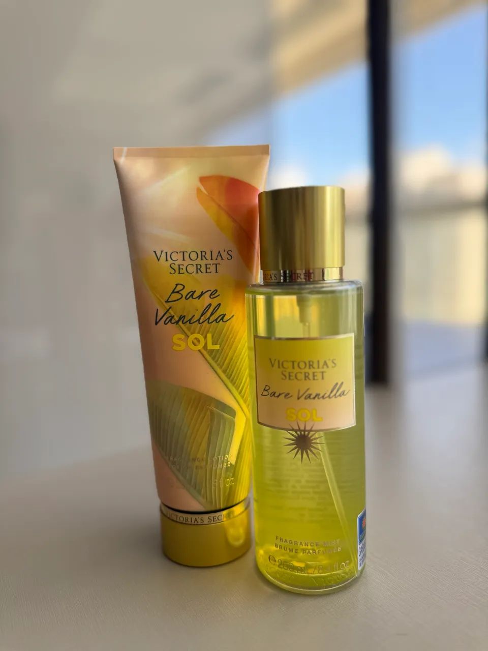 Body Splash e creme Victoria Secret edição limitada 