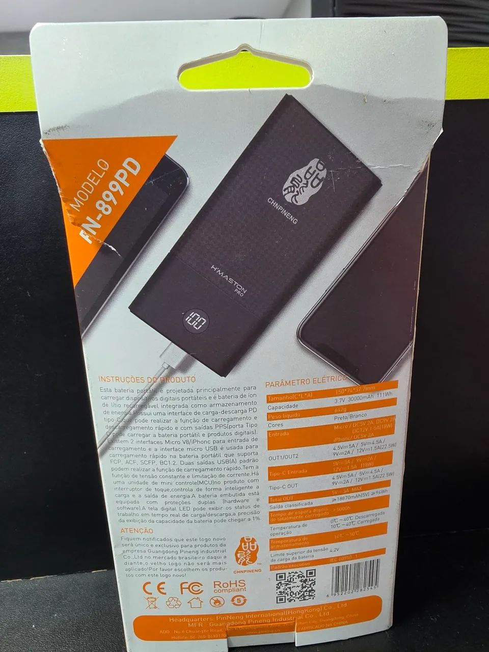 Power bank Houston, 30000mah - novo - Foto 2
