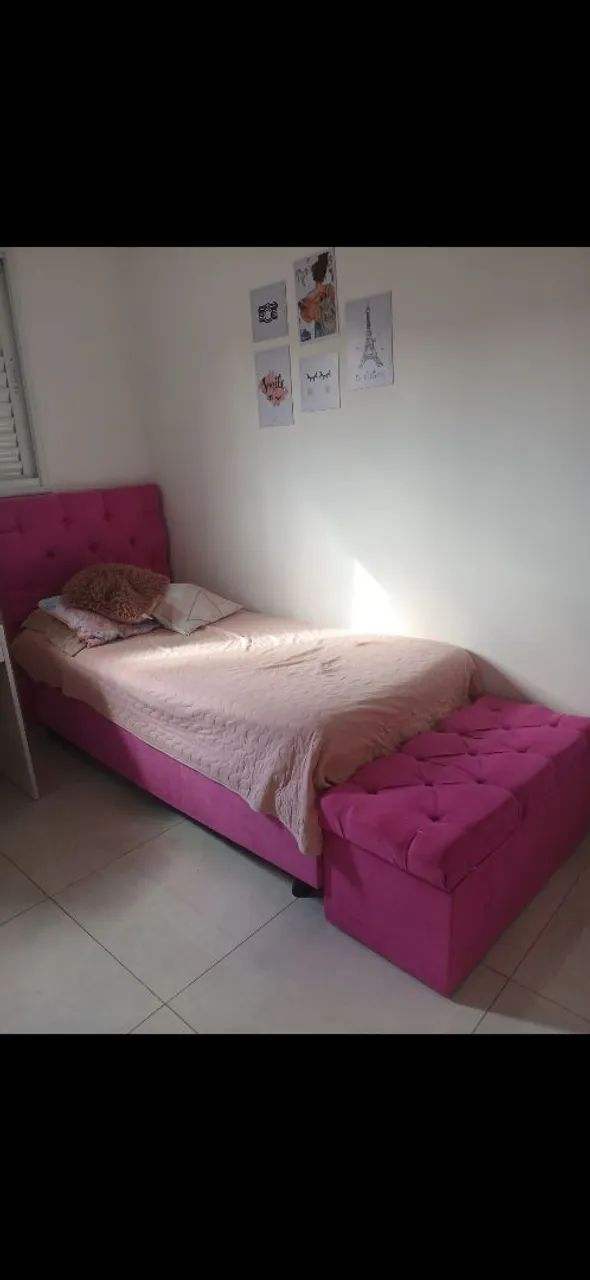 Box solteiro Rosa  - Foto 3