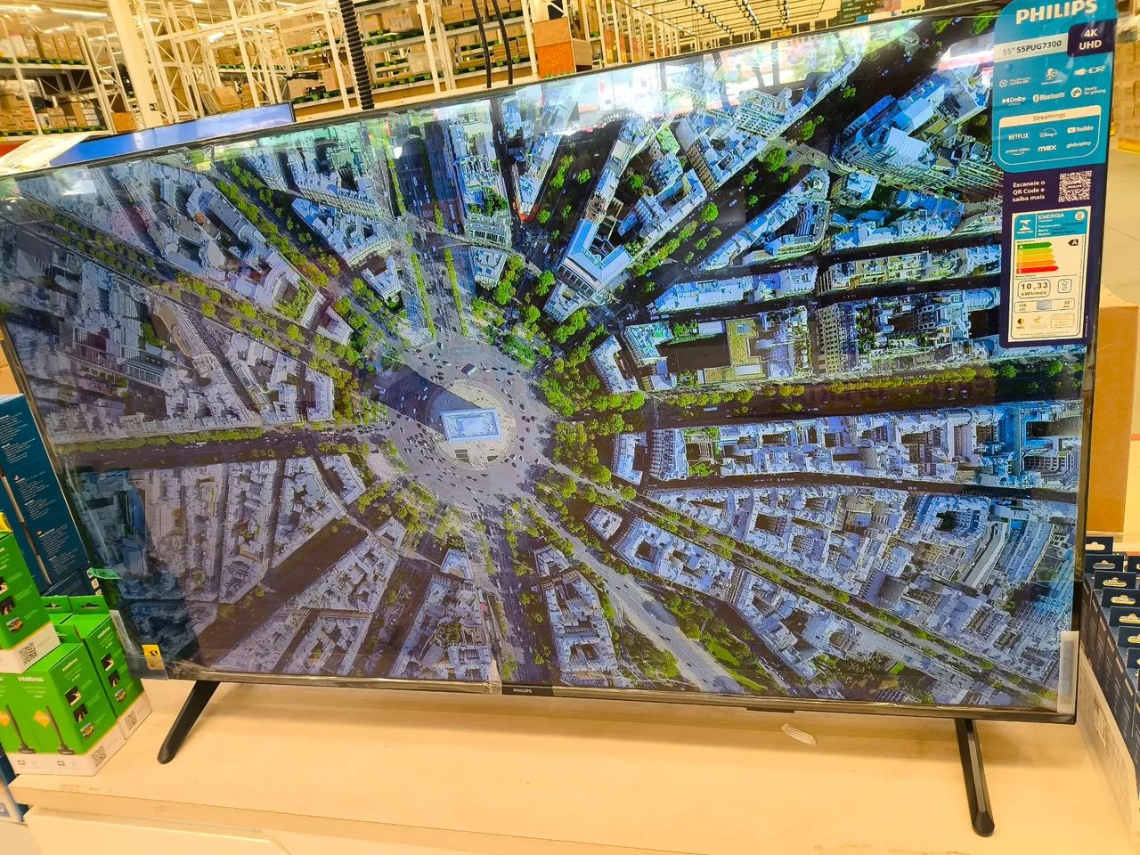 Tv Smart 55 Pol UHD 4K Phillips