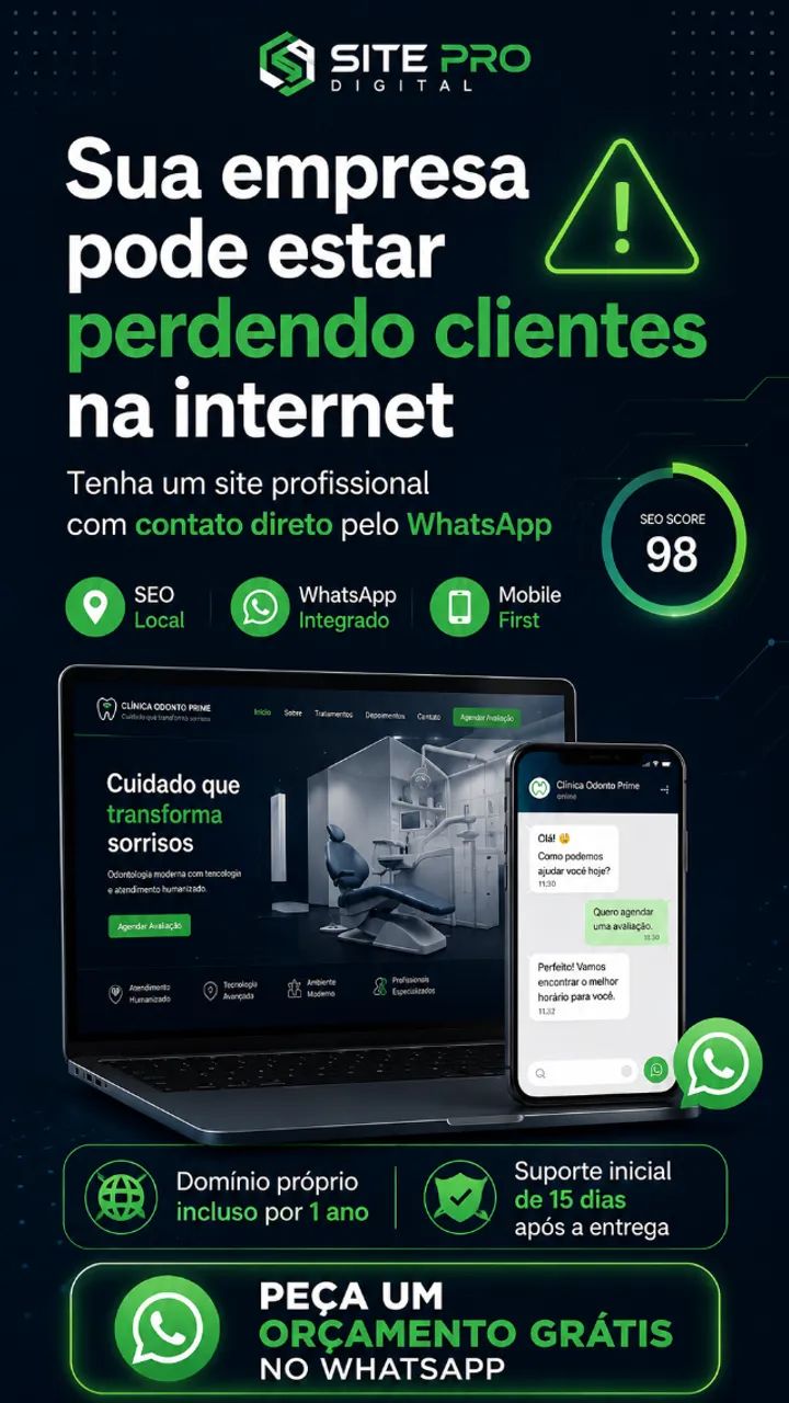 Criação de sites profissionais para empresas em Cuiabá mt e brasil