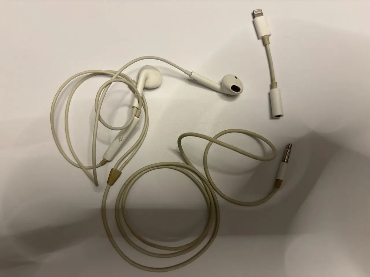 Fone de ouvido Apple Original com adaptador  - Foto 3