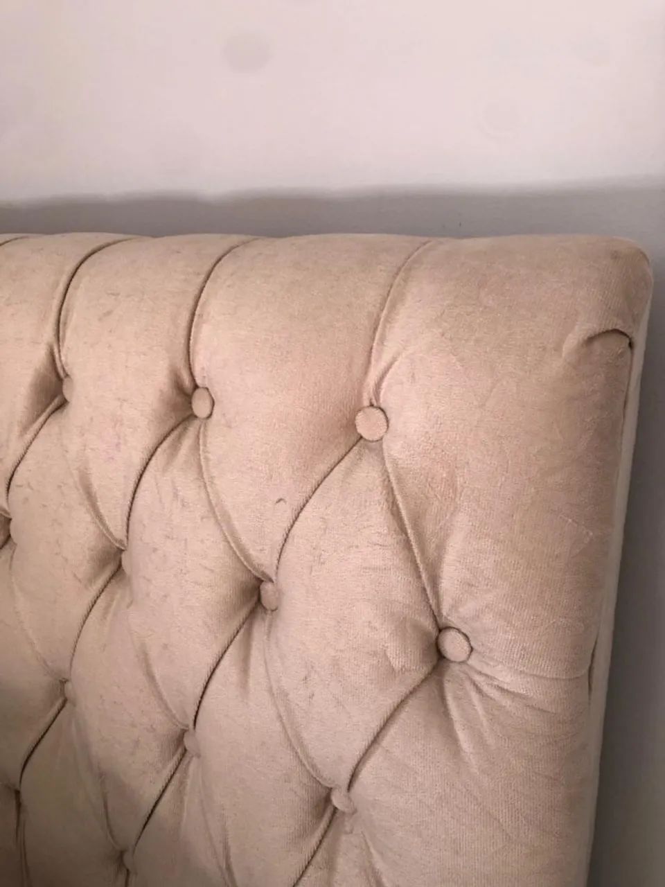 Cabeceira estofada cama de solteiro  - Foto 2