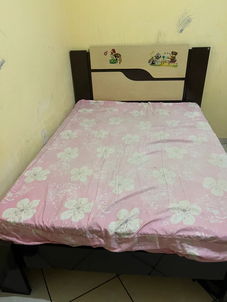 CAMA DE MADEIRA + colchão - Foto 5