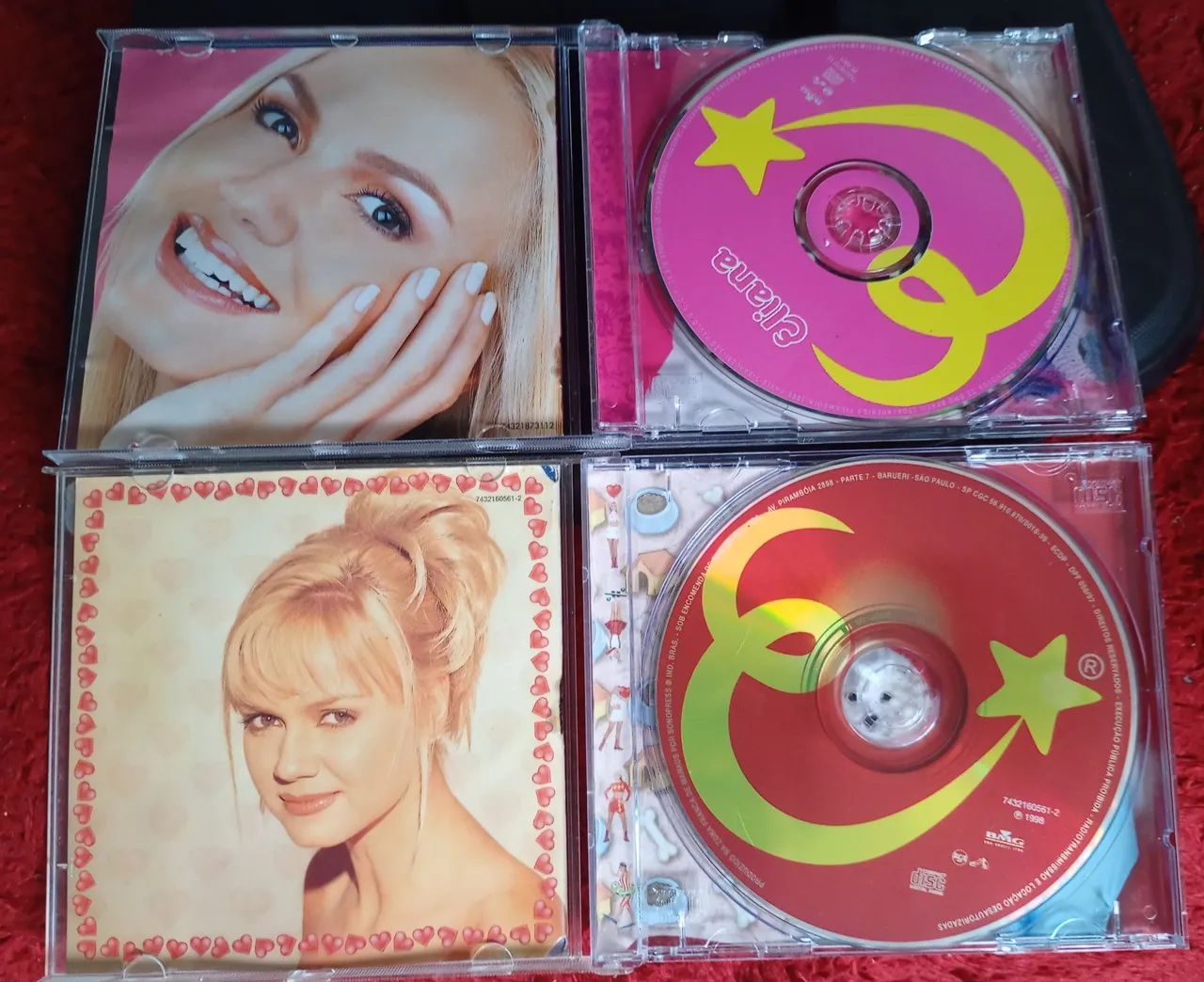 CDs ELIANA 1998 / 2001 Usados - Foto 2