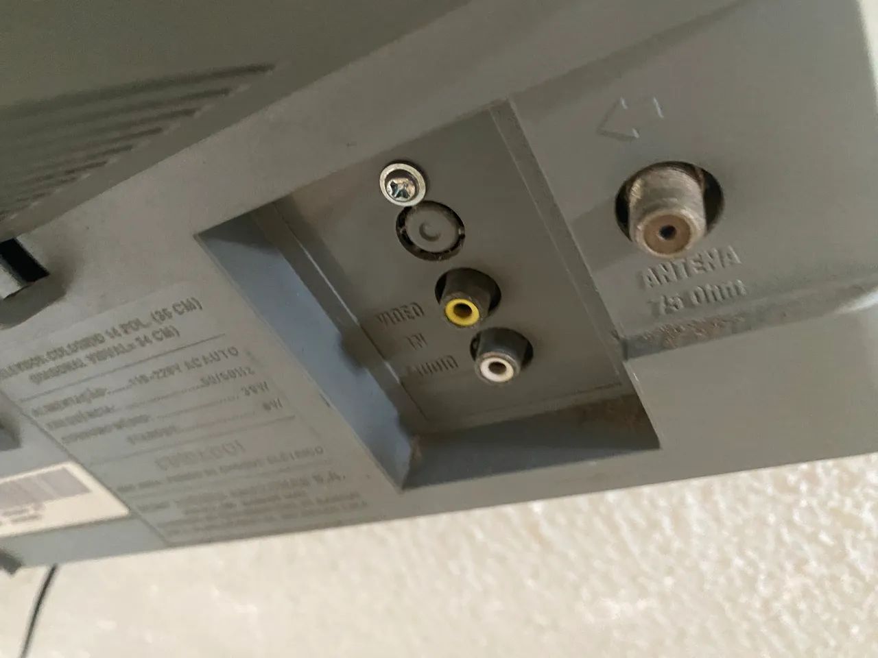 Tv de tubo semp lumina line 14 polegadas  - Foto 3