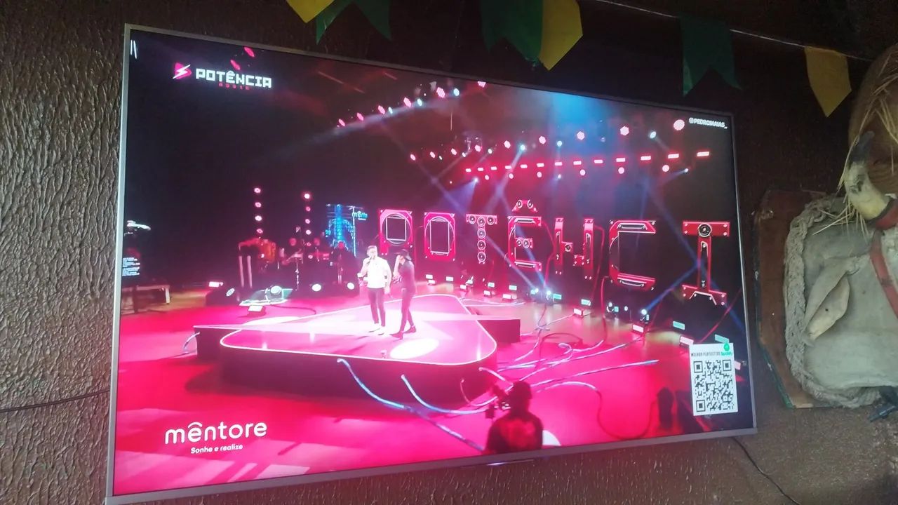 Smart 55"4k Perfeita toda original. - Foto 2