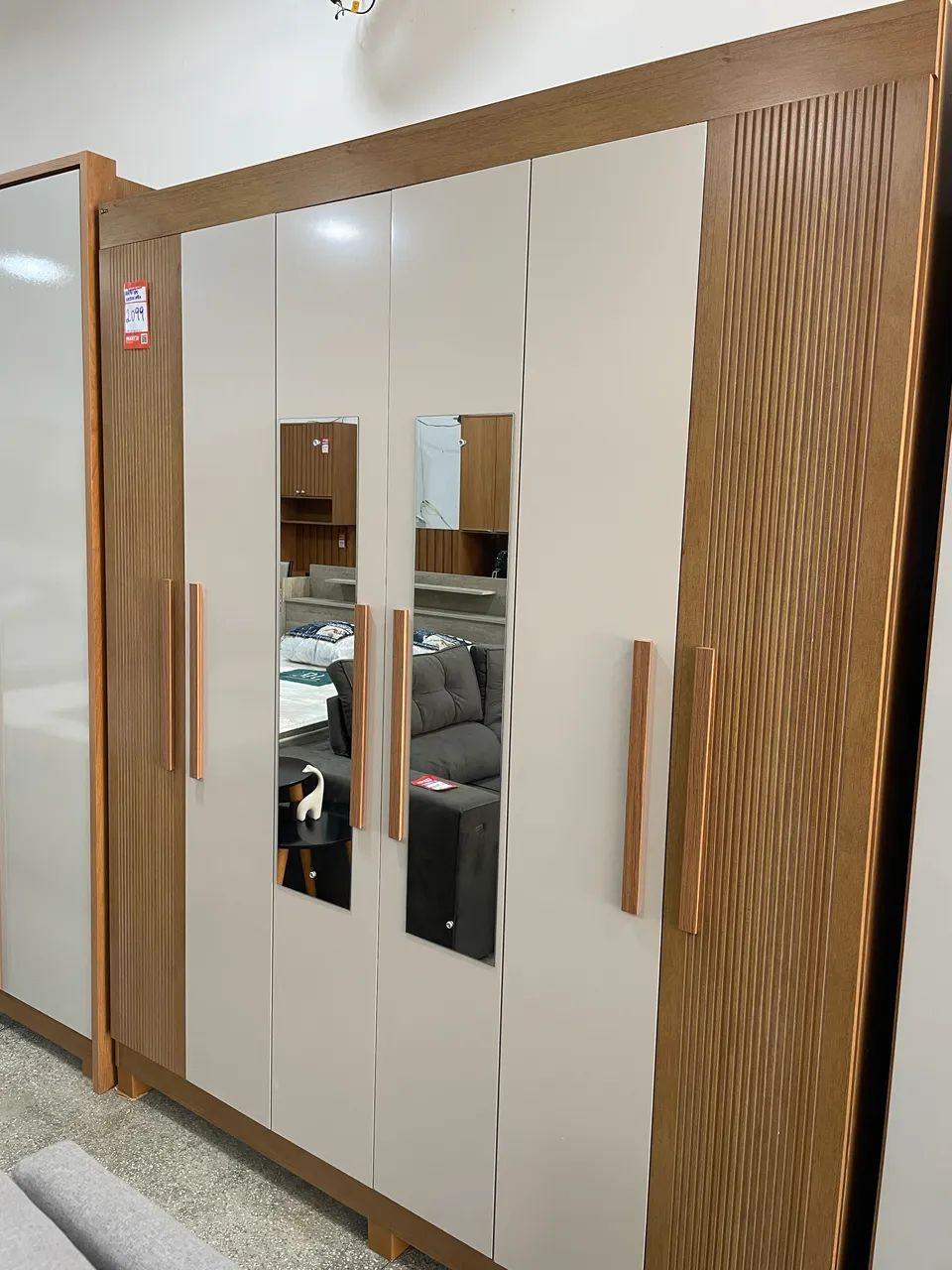 GUARDA ROUPA DE CASAL 100% MDF