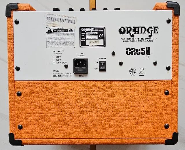 Orange Crush 20LDX 110 volts com transformador de brinde para 220v - Foto 2