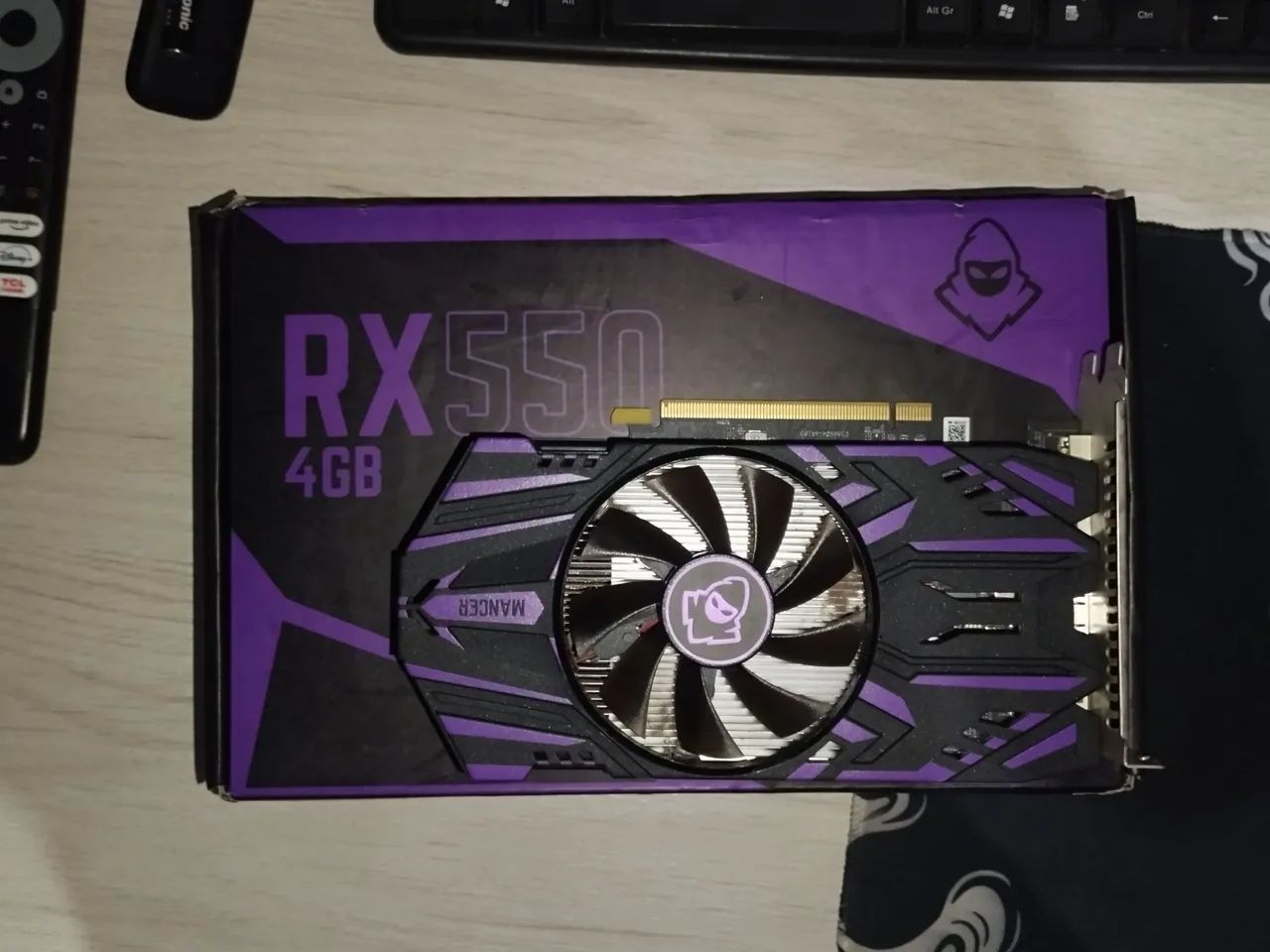 Placa de vídeo RX 550