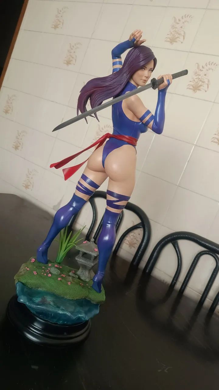 Por encomenda - Figure 3D da Psylocke - Marvel  - Foto 2