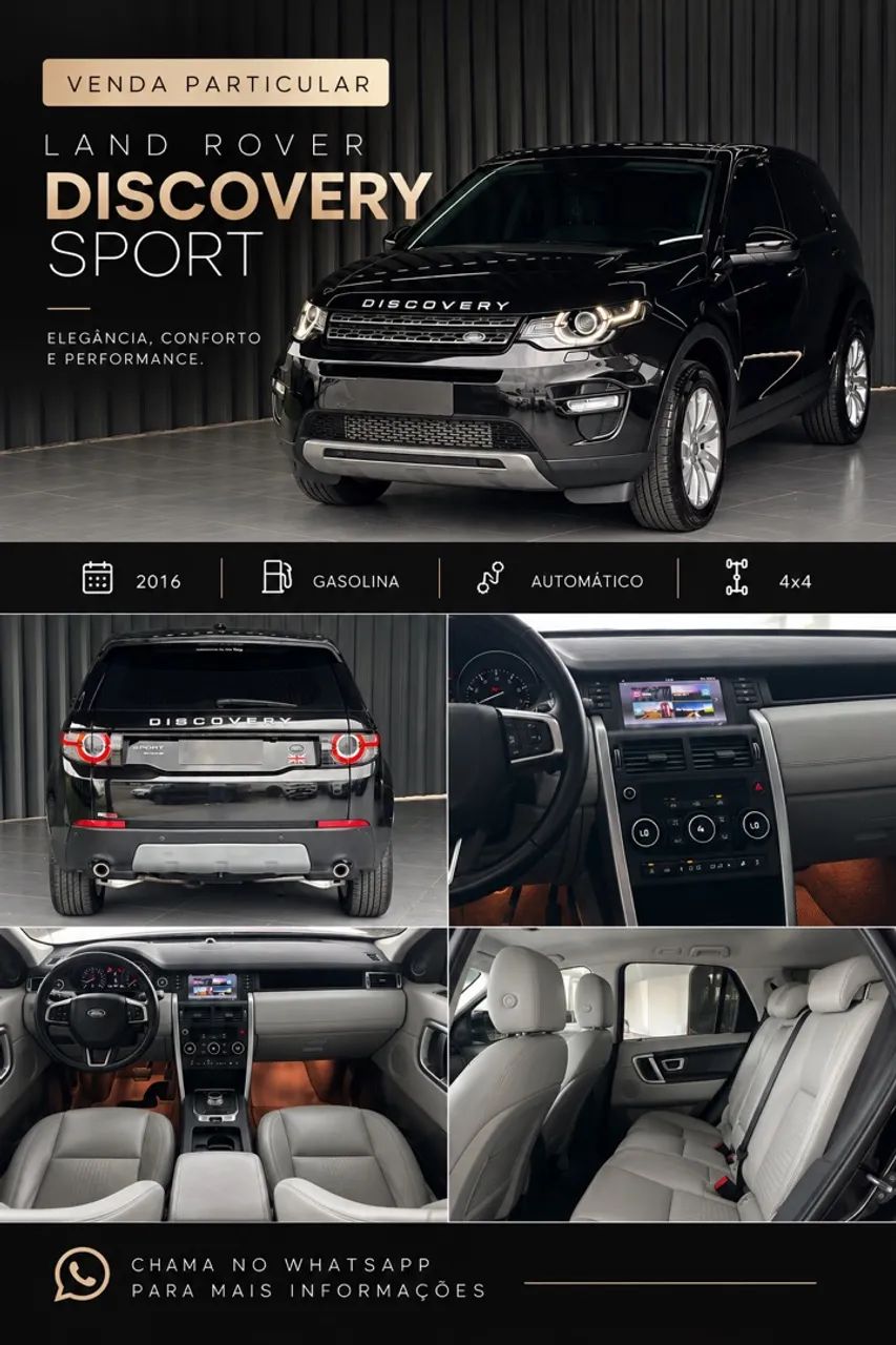 Land Rover Discovery Sport SE 2.0 4X4 Aut. 2016