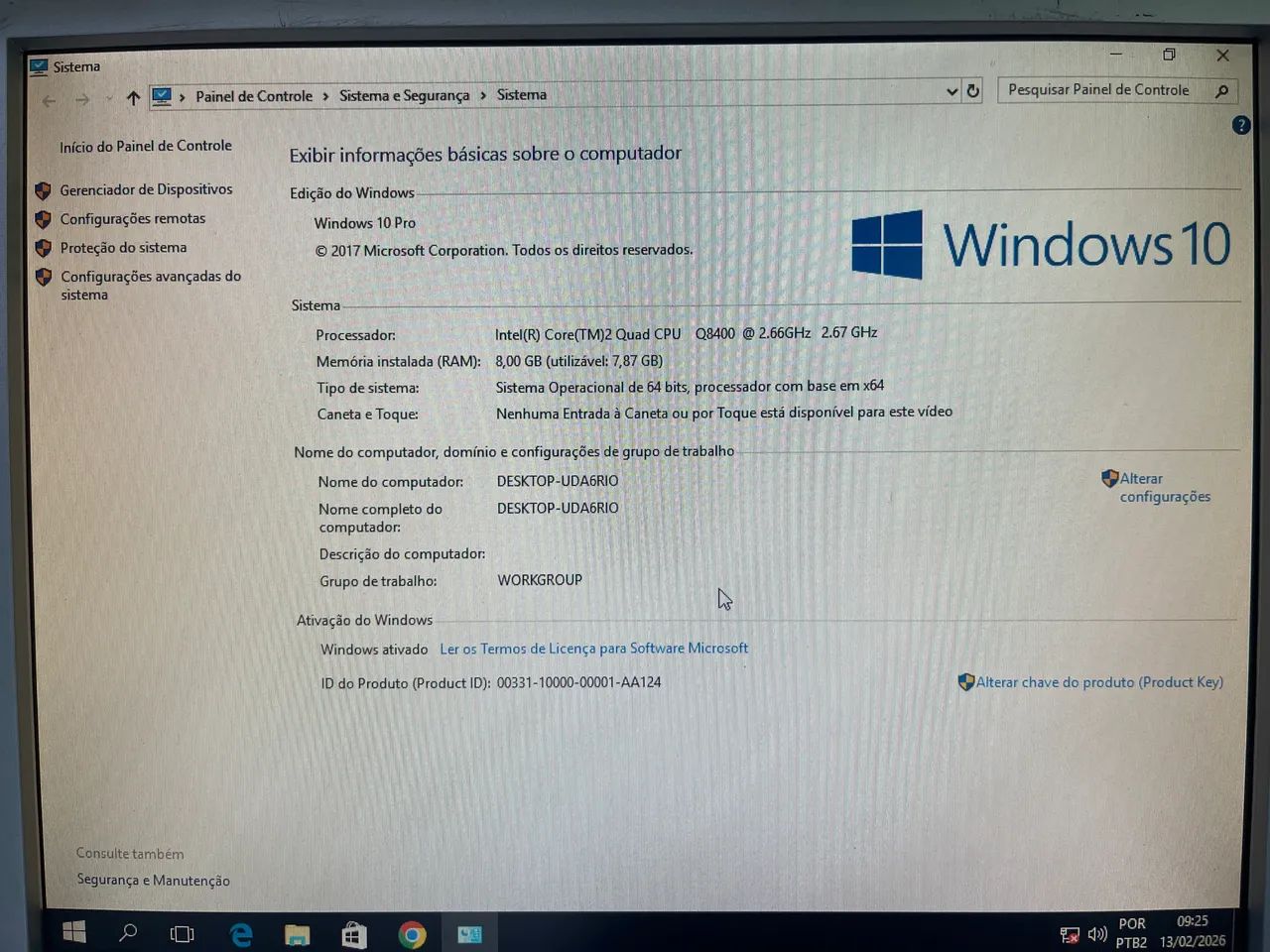 Computador desktop HP COMPLETO core 2 quad - Foto 2