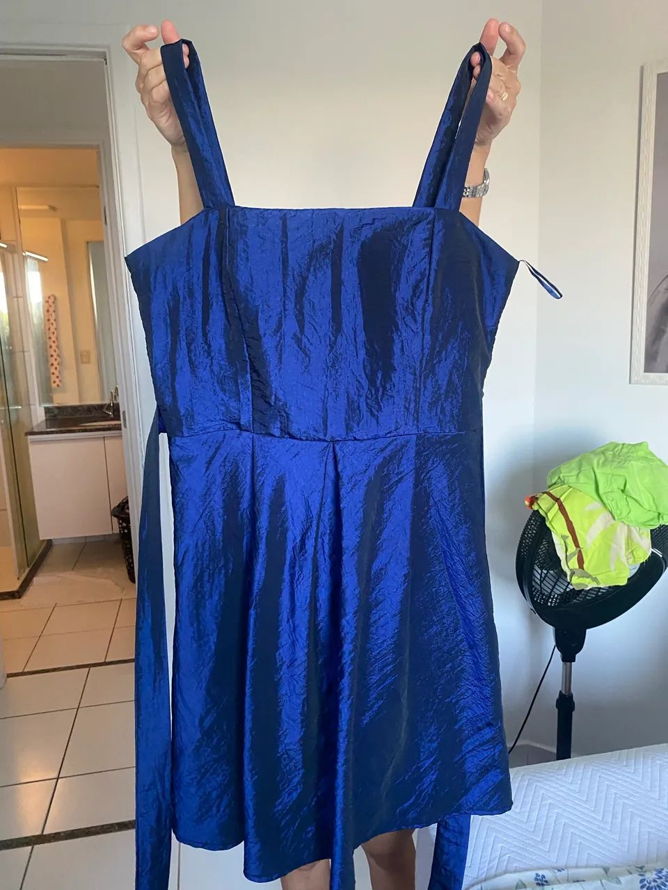 Vestido Formatura Azul