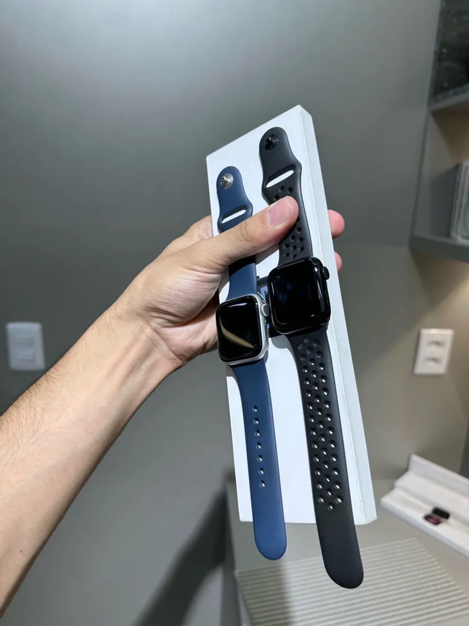 Applewatch Se 2 geração silver é black  - Foto 2