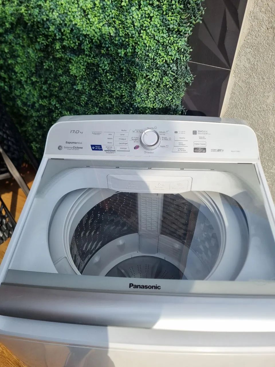 Máquina panasonic 17 kg semi nova impecável  - Foto 2