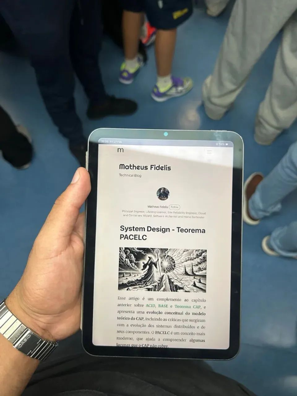 iPad mini 6th 64gb Cinza Espacial - Foto 2