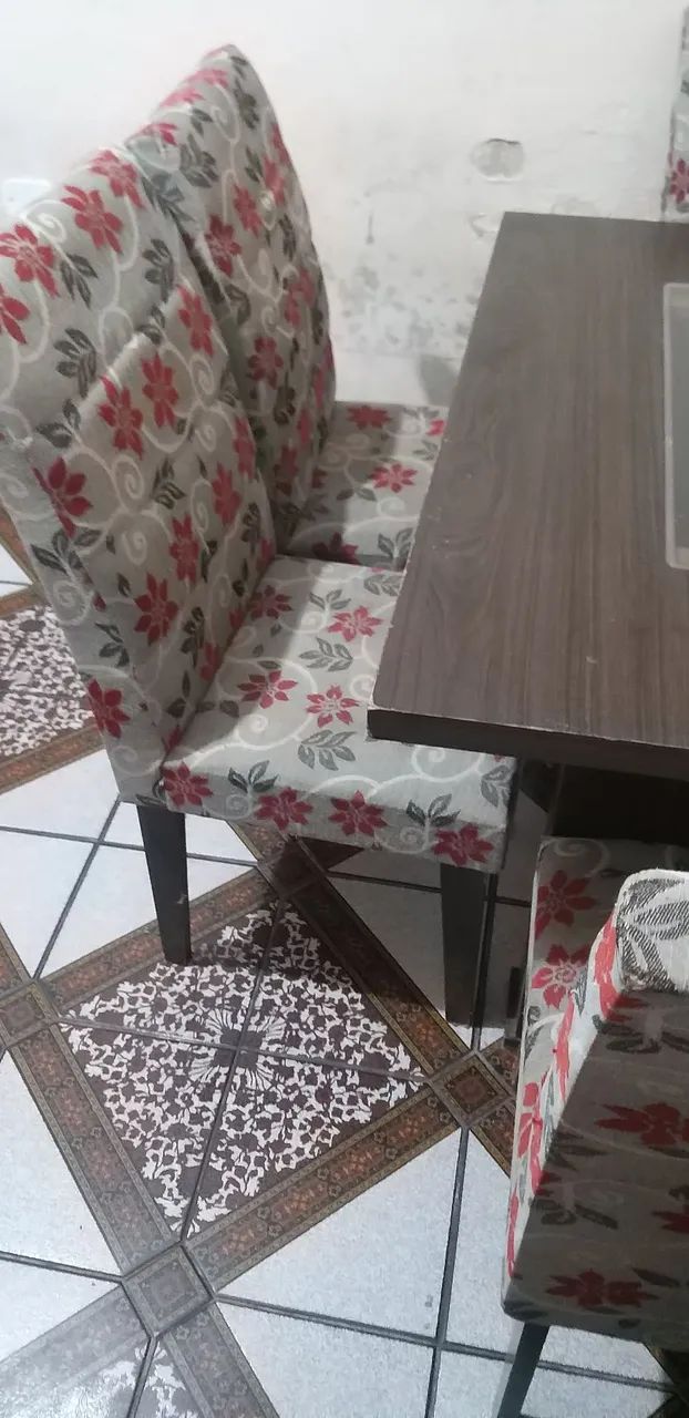 Mesa de jantar 4 cadeiras  - Foto 4