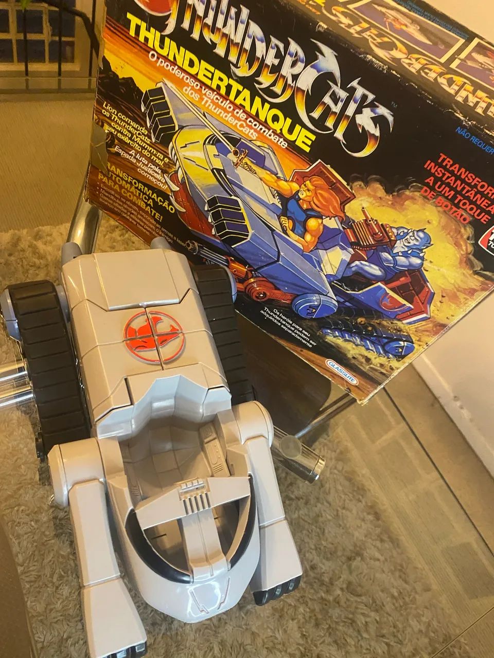 Thundertank Thundercats Glasslite com caixa original  - Foto 2