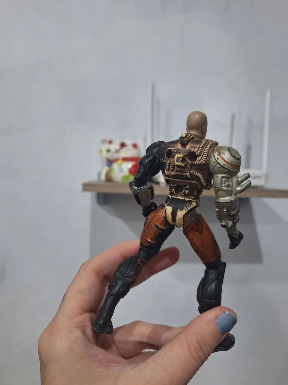 Figure articulada antiga Power Gauntlet Shaquille O'Neal - Foto 2