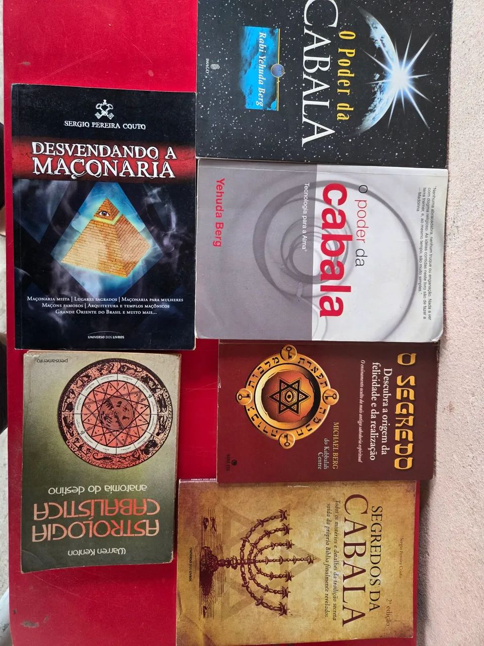 Livros sobre Cabala e Maçonaria