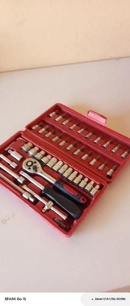 Kit soquetes catraca com maleta - Foto 3