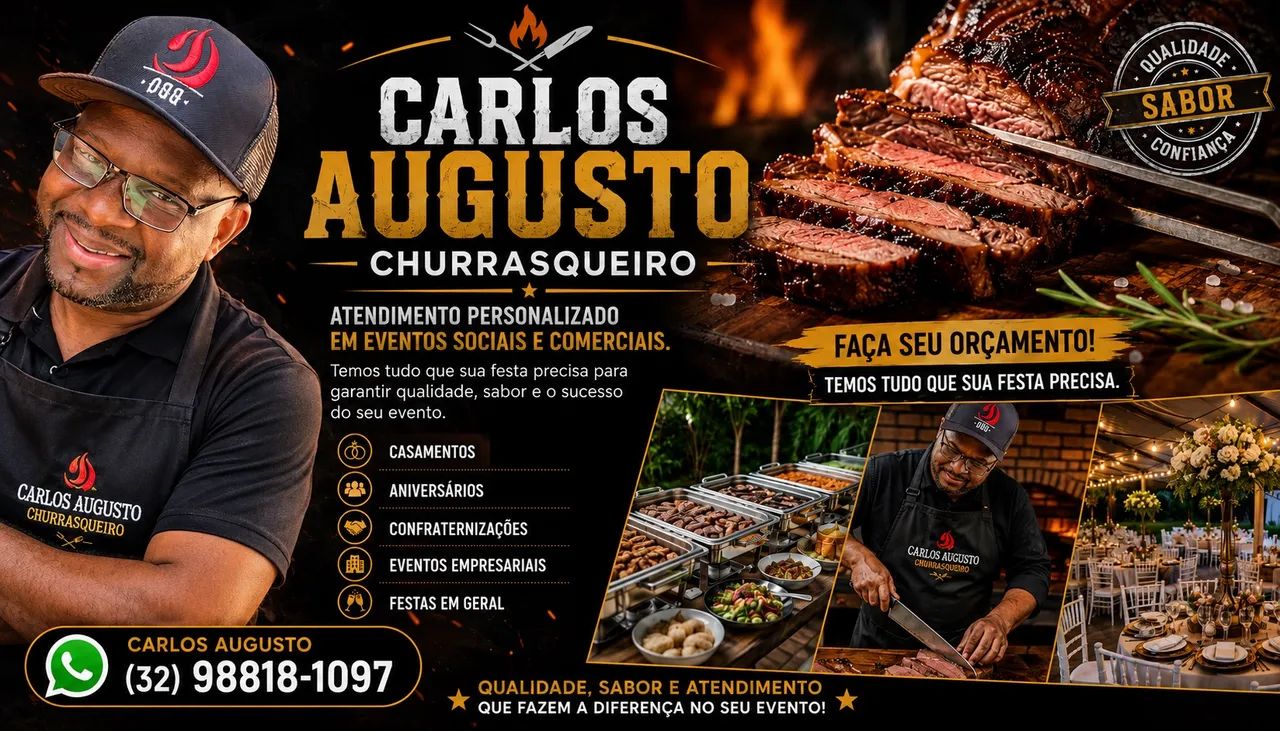 Eventos comerciais sociais e empresariais 
