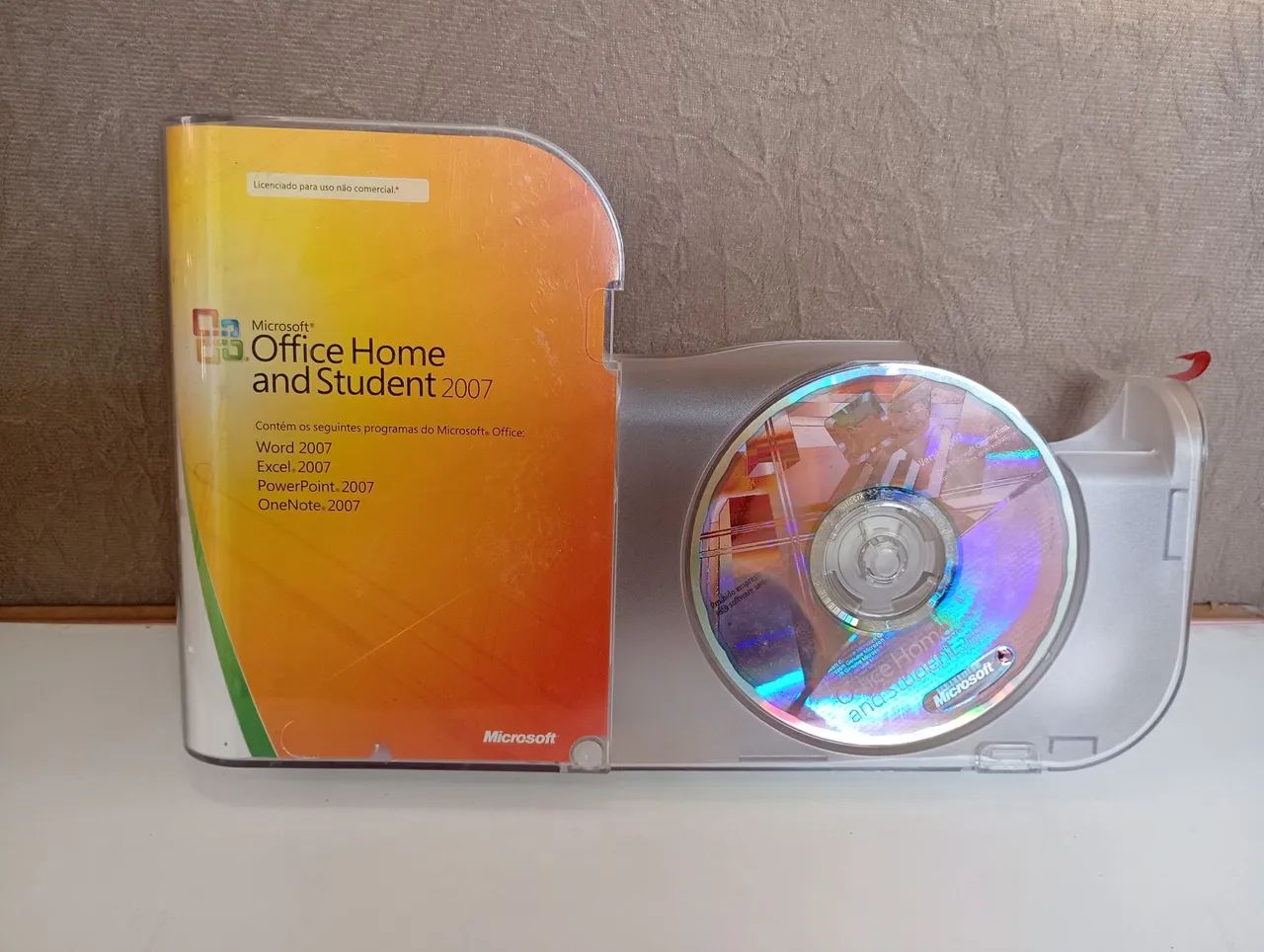 CD de Instalação Microsoft Office Home and Student 2007