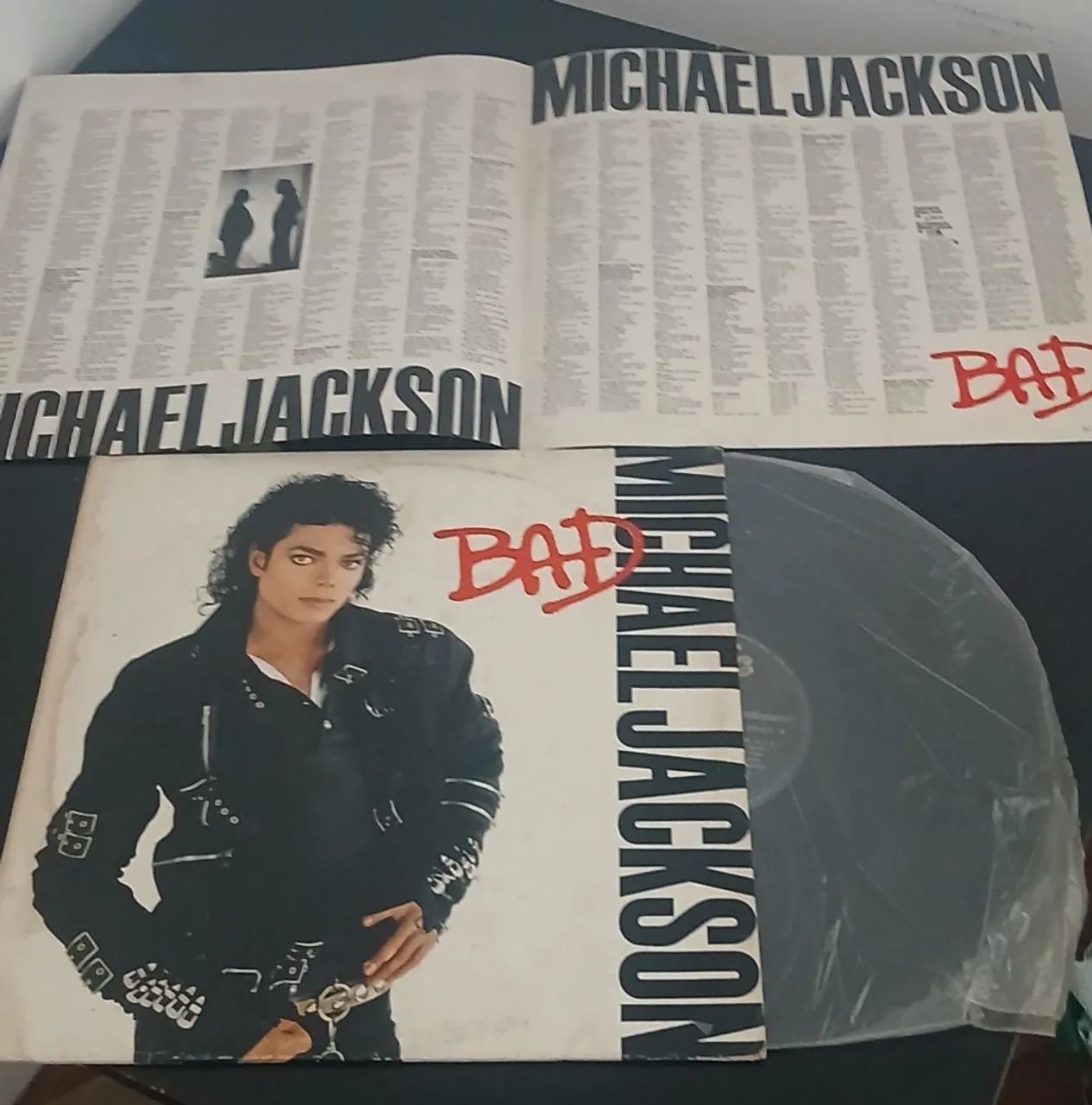 LP ?Bad?, do Michael Jackson, da época do lançamento, de 1987.