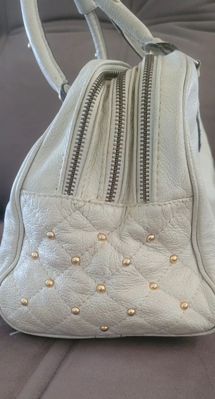 Bolsa Smartbag Couro Legítimo, possui 3 repartições, bolso pequeno interno, de Ombro - Foto 5
