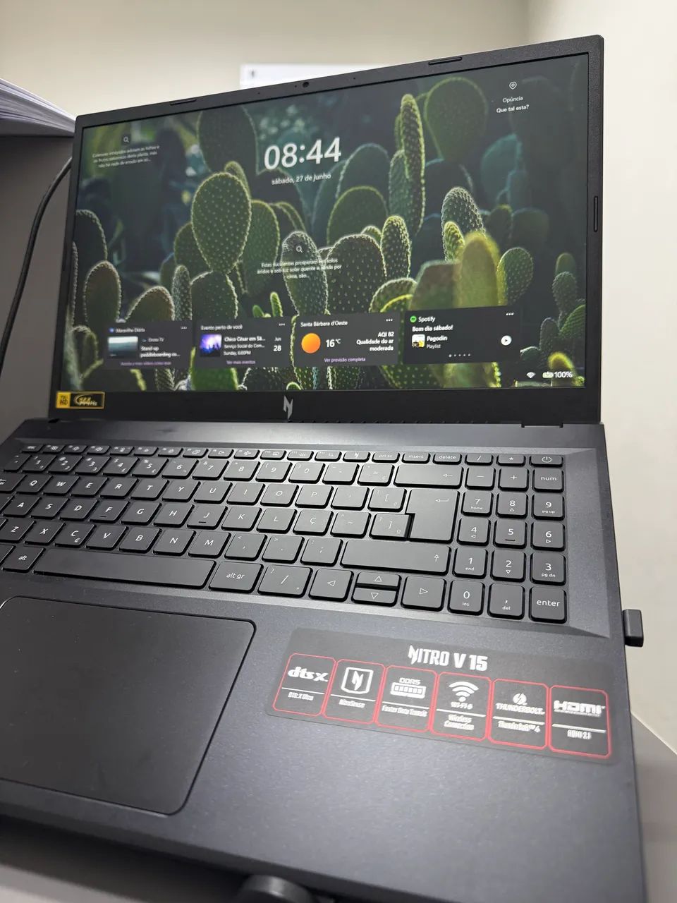 NOTEBOOK ACER NITRO I7 13 + RTX 3050 16GB  - Foto 4