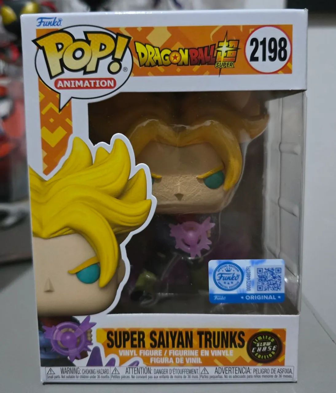 Funko Pop! Dragon Ball Super Saiyan Trunks CHASE #2198